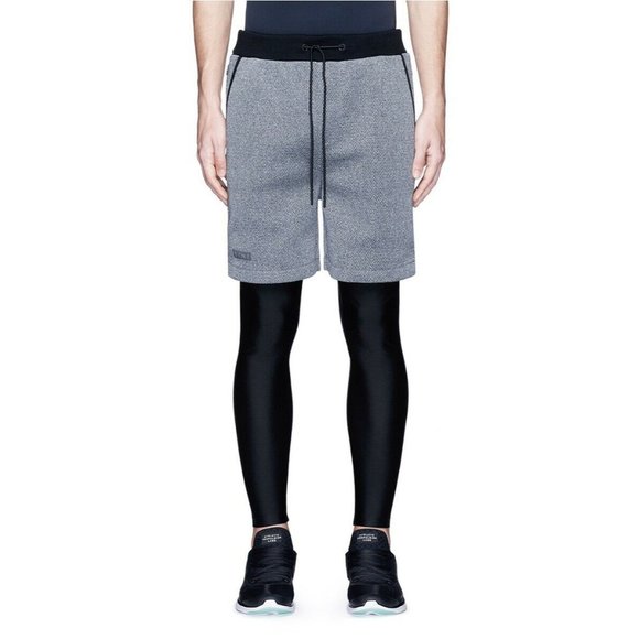 DYNE SHORTS OVERLAY PERFORMANCE LEGGINS- SZ 2XL - Picture 1 of 12